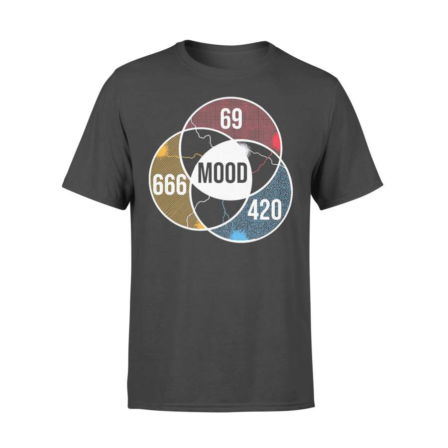 Mood 69 666 420 Circle T-shirt