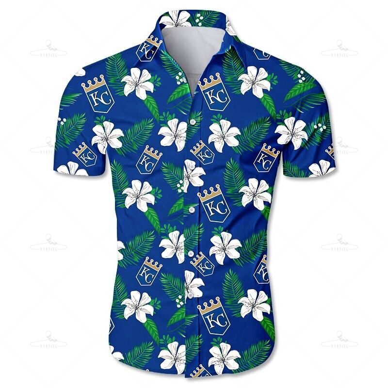 Kansas City Royals Hawaii Shirt Tropical Flower Gift S Ha70543