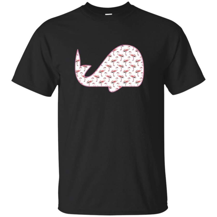 AGR Whale And Pink Flamingo Long Sleeve Shirt Woman, Girl, Kids