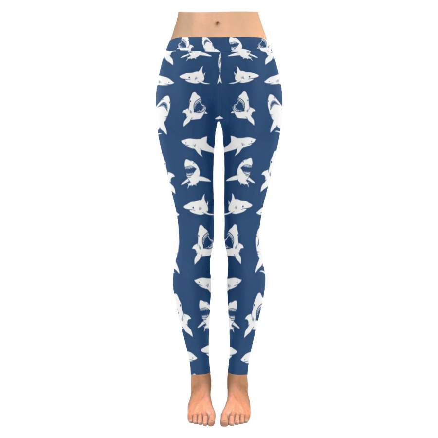 Shark Leggings Plus Size