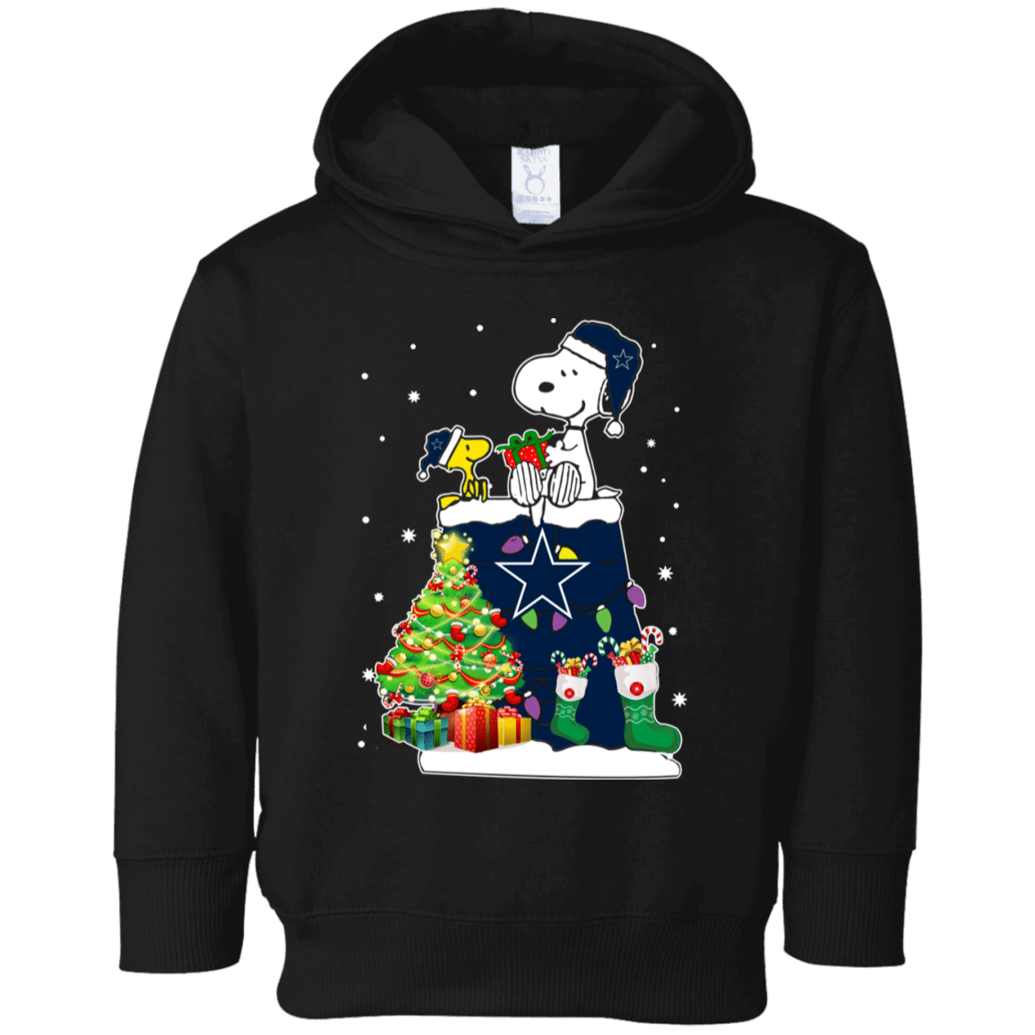 Check Out This Awesome Dallas Cowboys Snoopy & Woodstock Christmas Shirt 3326 Rabbit Skins Toddler Fleece Hoodie