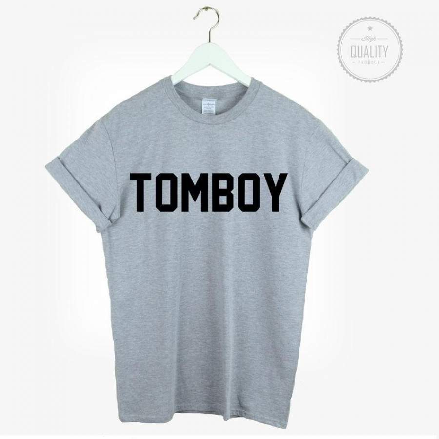 Tomboy T Shirt Urban Hipster Love Cute Cool Fashion Unisex Blogger Tumblr More Size And Colors-B061