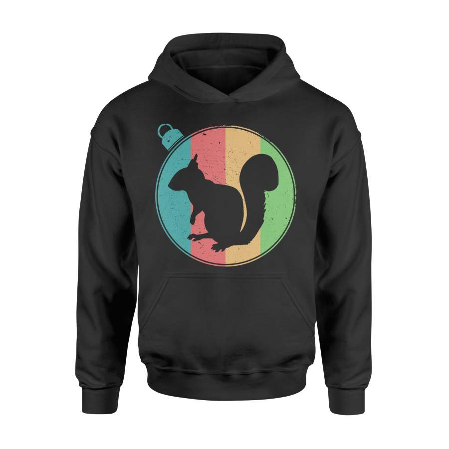 Distressed Christmas Baby Squirrel  Hoodie