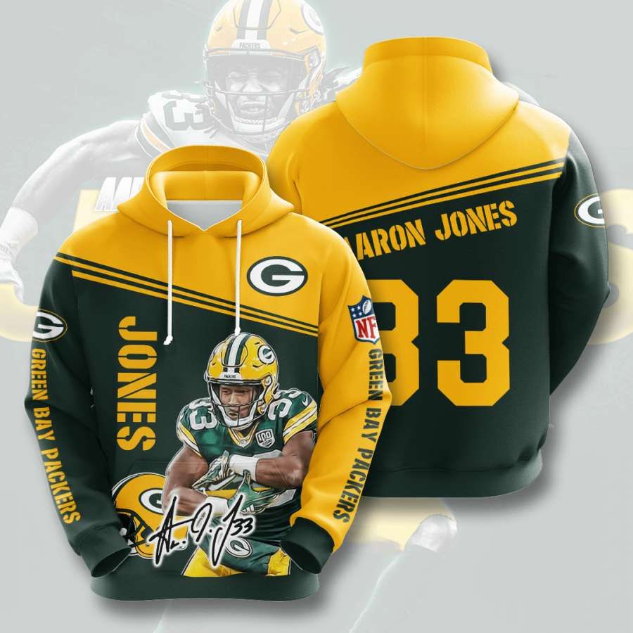 Green Bay Packers No734 Custom Hoodie 3D