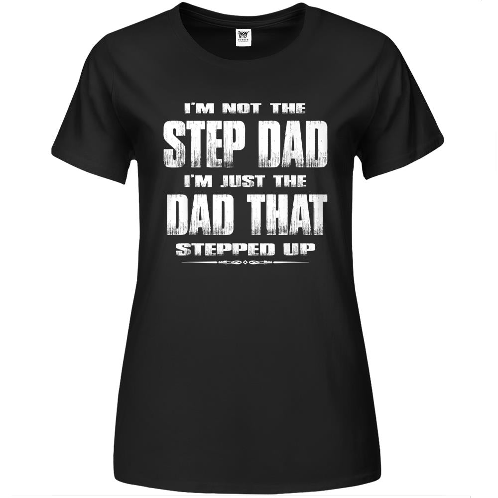 Best Step Dad Shirt Vintage Step Dad The Man Myth Legend Premium Womens Tshirts