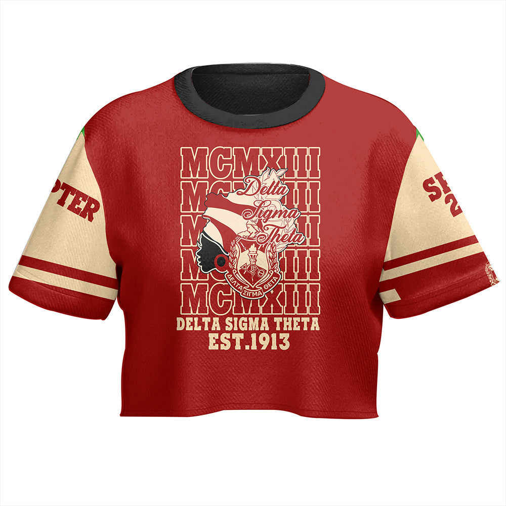 Wonder Print Shop T Shirt – Personalized Delta Sigma Theta Mcm Style Croptop T Shirt