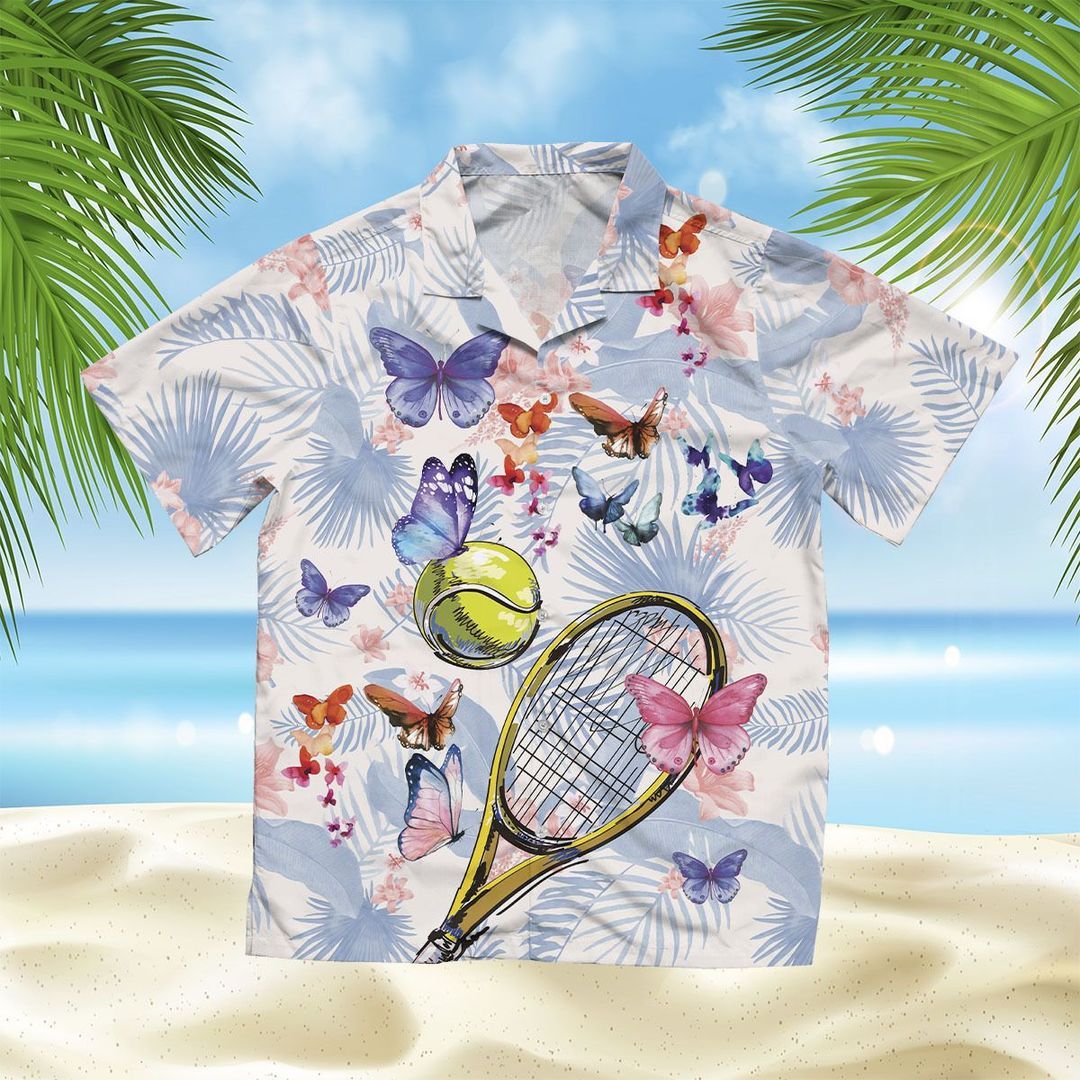 Tennis White Awesome Design Hawaii Shirt Ha11597