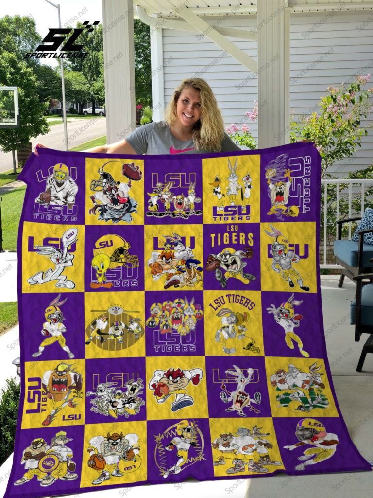 BL – LSU Tigers Quilt BLANKET