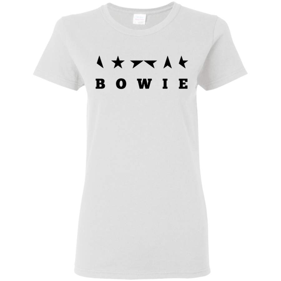 AGR David Bowie Blackstar Womens T-Shirt