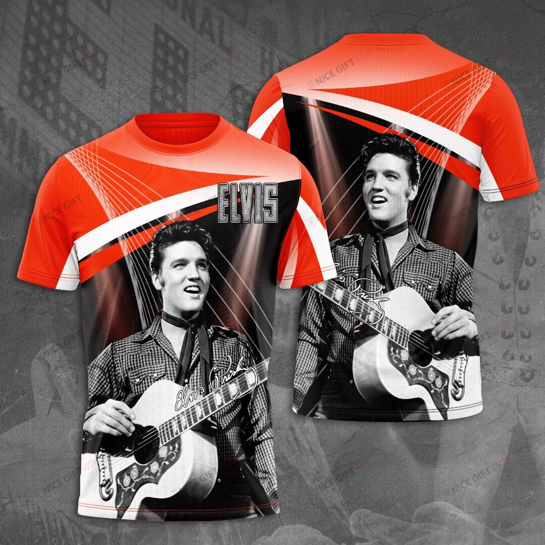 Elvis Presley 3D T-Shirt 3Ts-O8D2