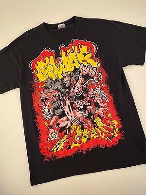 Vintage Gwar Bloody Tour Of Horror 2010 Joe Simko Graphic Shirt Black Adult L 9627