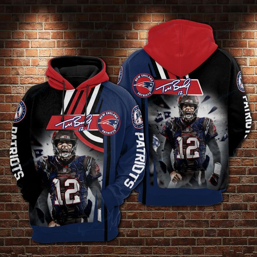 Tom Brady – New England Patriots Limited Hoodie 695