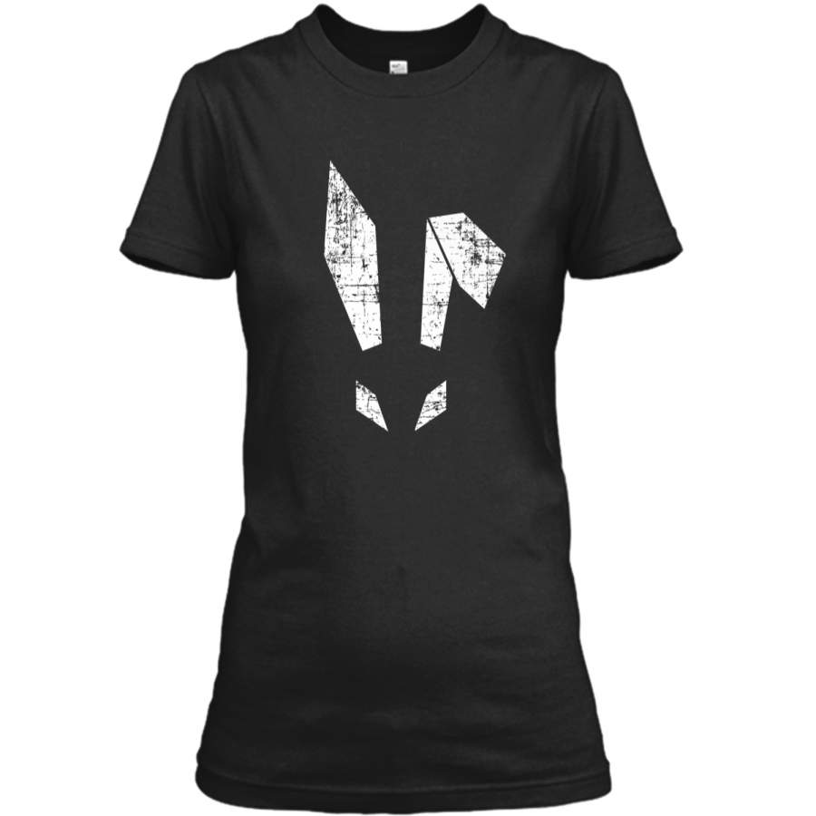 Bad Easter bunny geometric grunge look Men Woman T Shirt d Ladies Custom