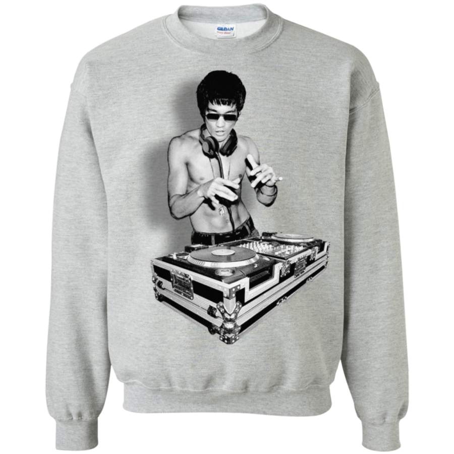 Bruce Lee DJ Dragon 3D Pullover Sweatshirt