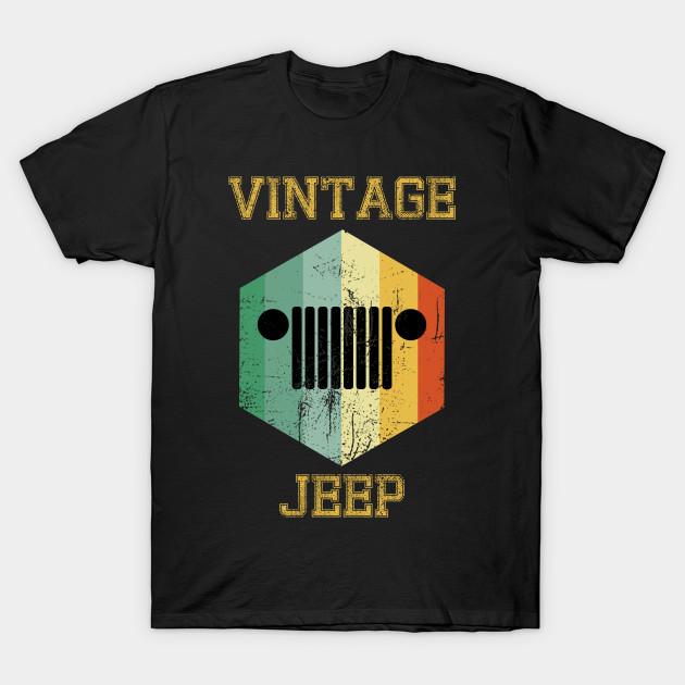 Vintage Jeep Shirt Jeep Offroad Lover Gift T-shirt