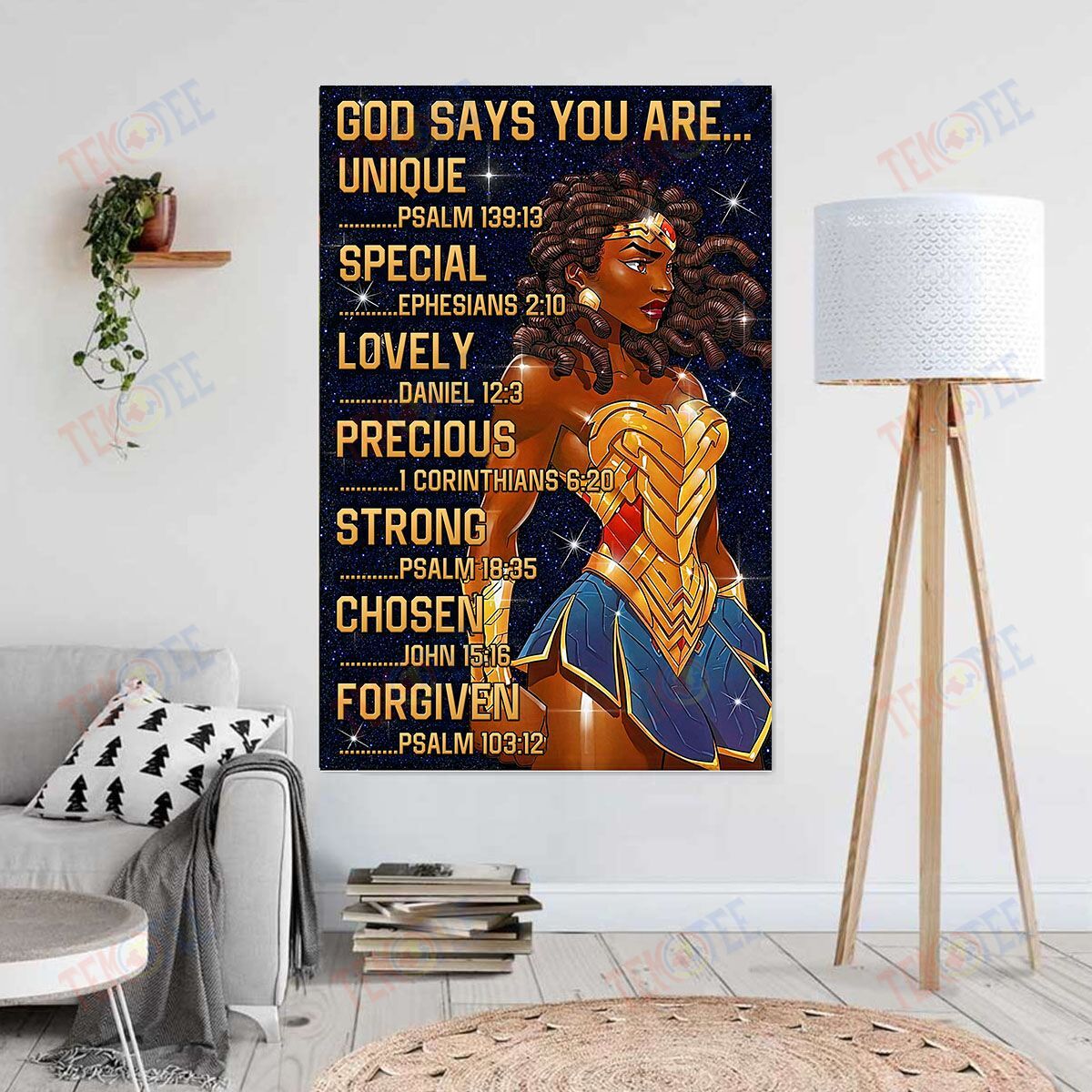 Canvas Prints God Say You Are Wall Art Home Decoration