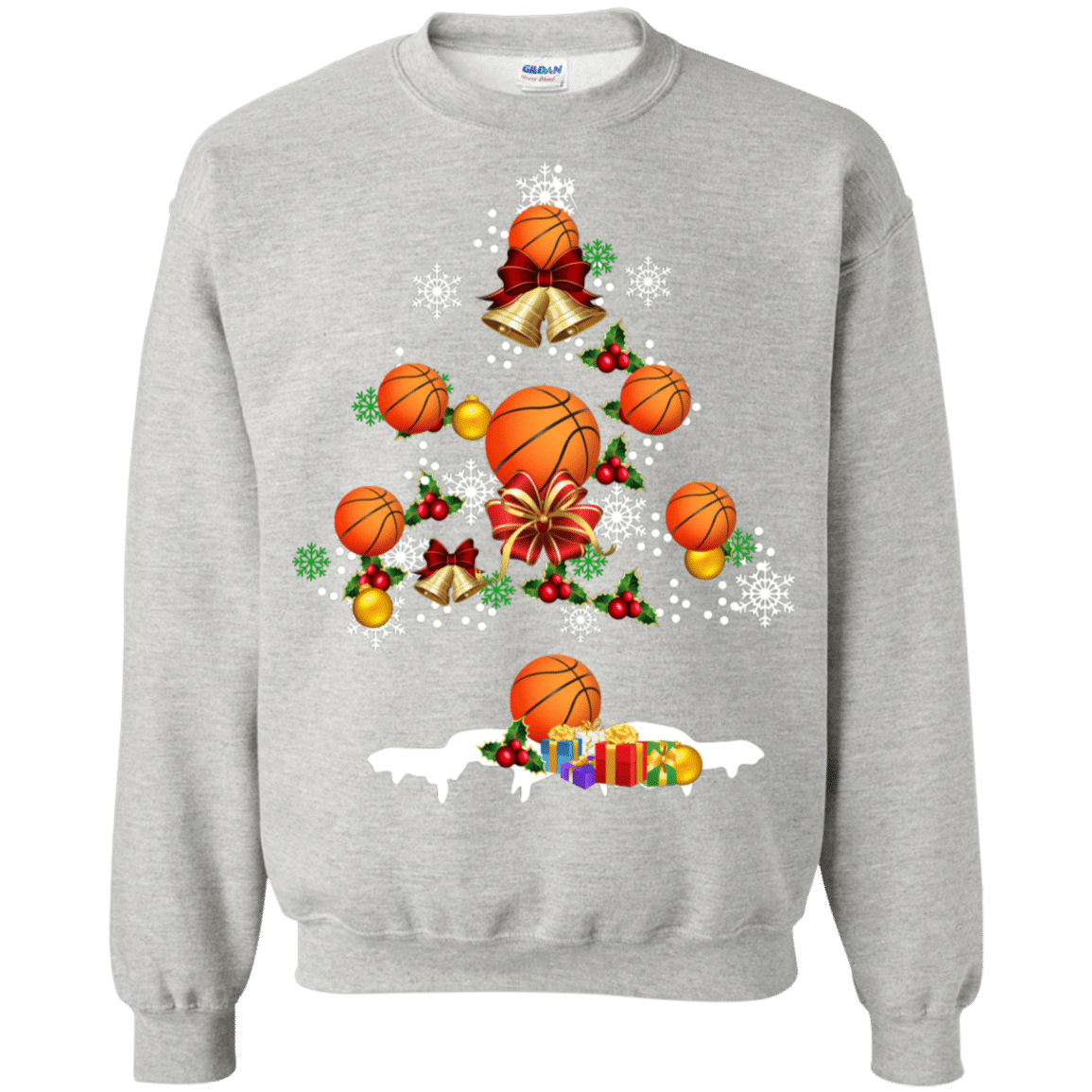 Check out this awesome Christmas Is Coming Basketball Santa Claus Ugly Christmas Sweater Sweatshirt