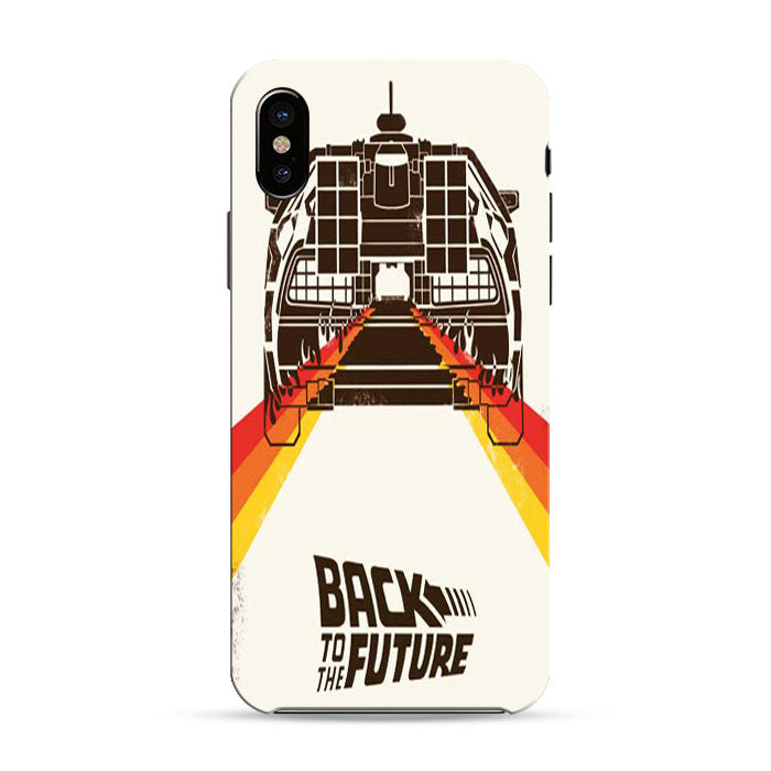 Back To The Future Vintage Poster iPhone X 3D Case