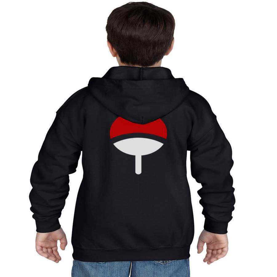 Uchiha Clan Back Kid / Youth Hoodie