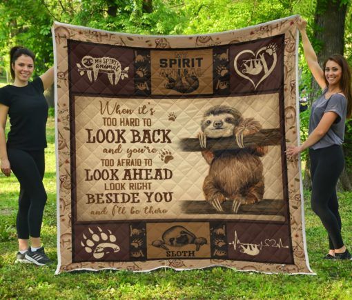 QUILT – ANIMALS – SLOTH BESIDE YOU blanket