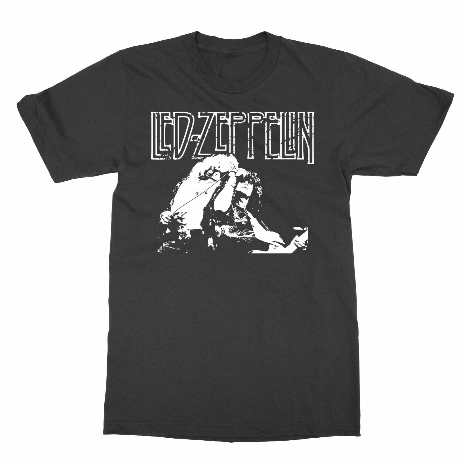 Vintage Led Zeppelin 1975 Tour Authentic Rock Band Men’s T-Shirt