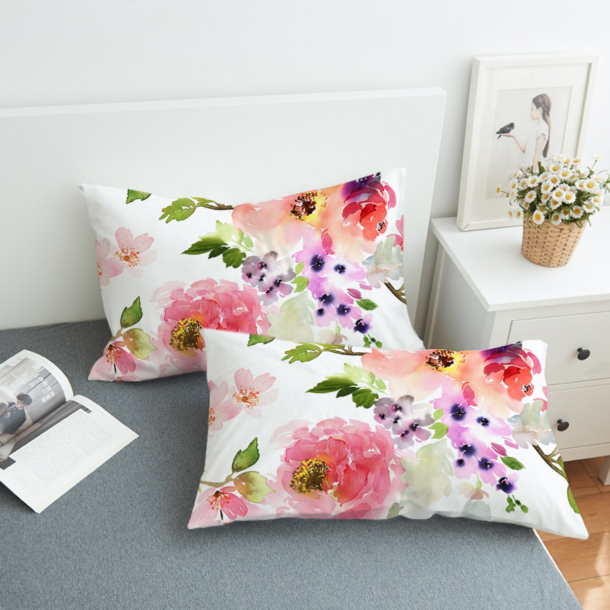 Blossom Flower Swzt2410 Pillowcase - Gearnoble