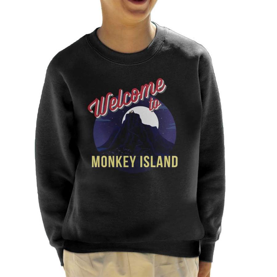 Welcome To Monkey Island Kid’s Sweatshirt