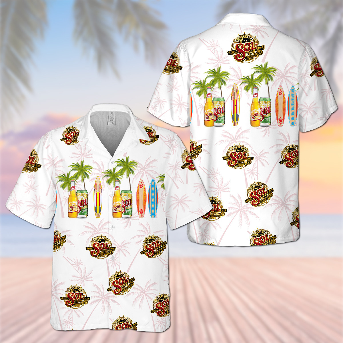 Sl Beer Surfing Hawaii Shirt Ha17487