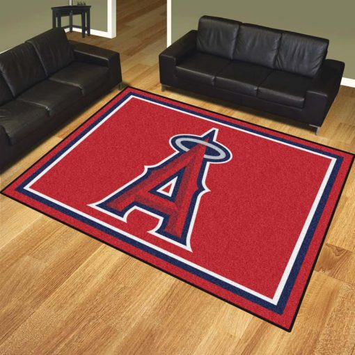 Los Angeles Angels Logo Custom Area Rug Carpet Full Sizes Home Living Rugs Carpet Decor