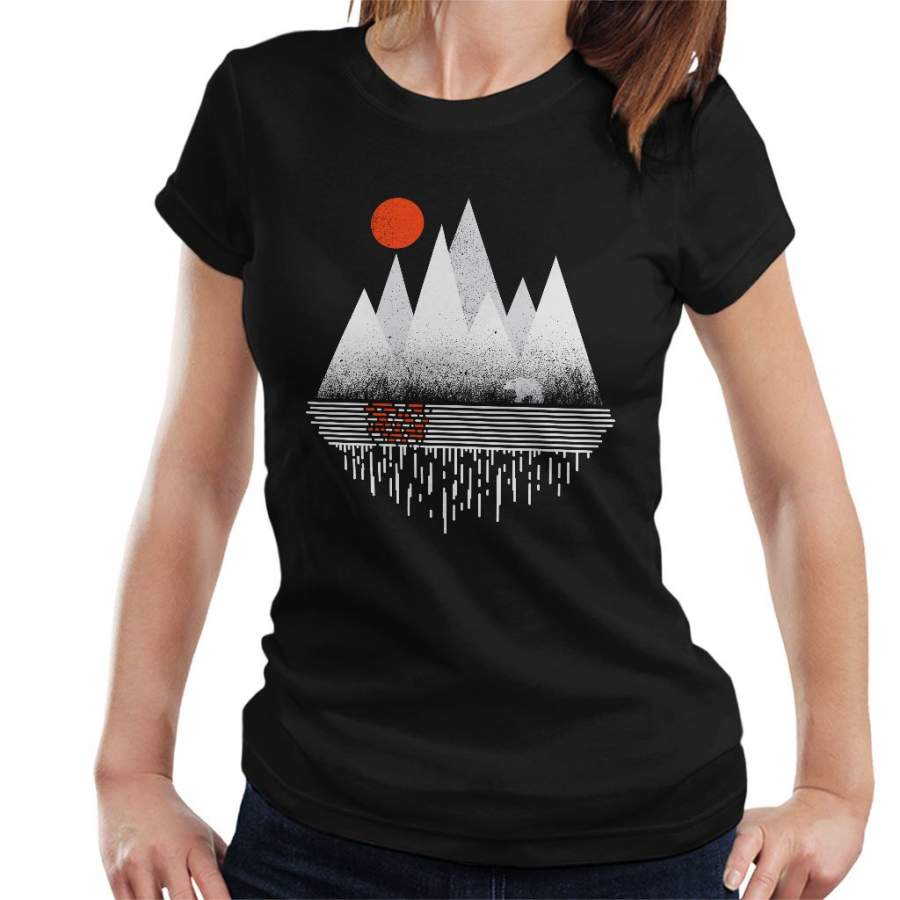 Wild Bear Mountain Symbols Women’s T-Shirt