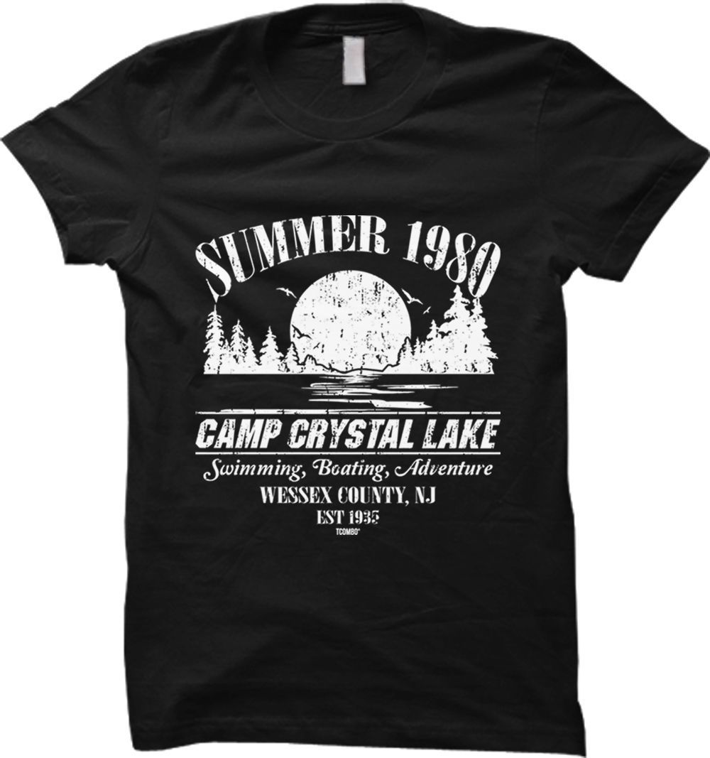 Summer 1980 Camp Crystal Lake Jason Voorhees Horror Movie Shirt