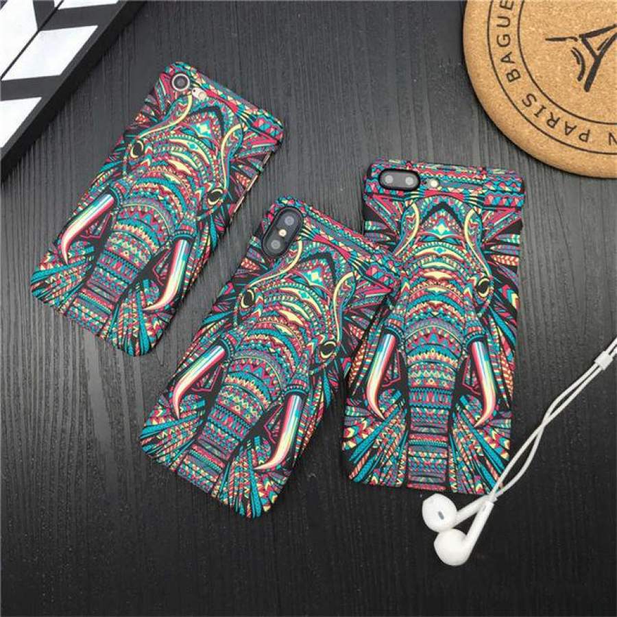 Luminous Phone Case Elephant