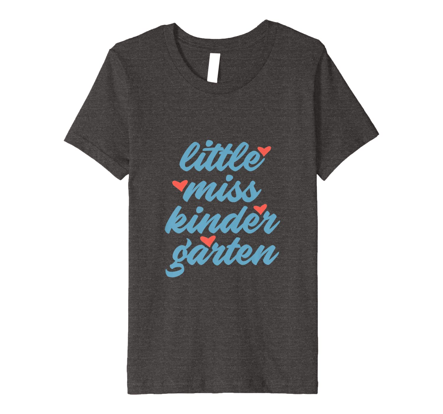 Little Miss Kindergarten Tshirt Kids Girls Back To School