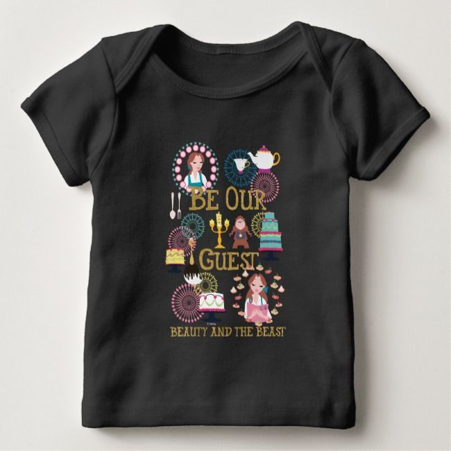 Beauty And The Beast Be Our Guest Baby Shirt