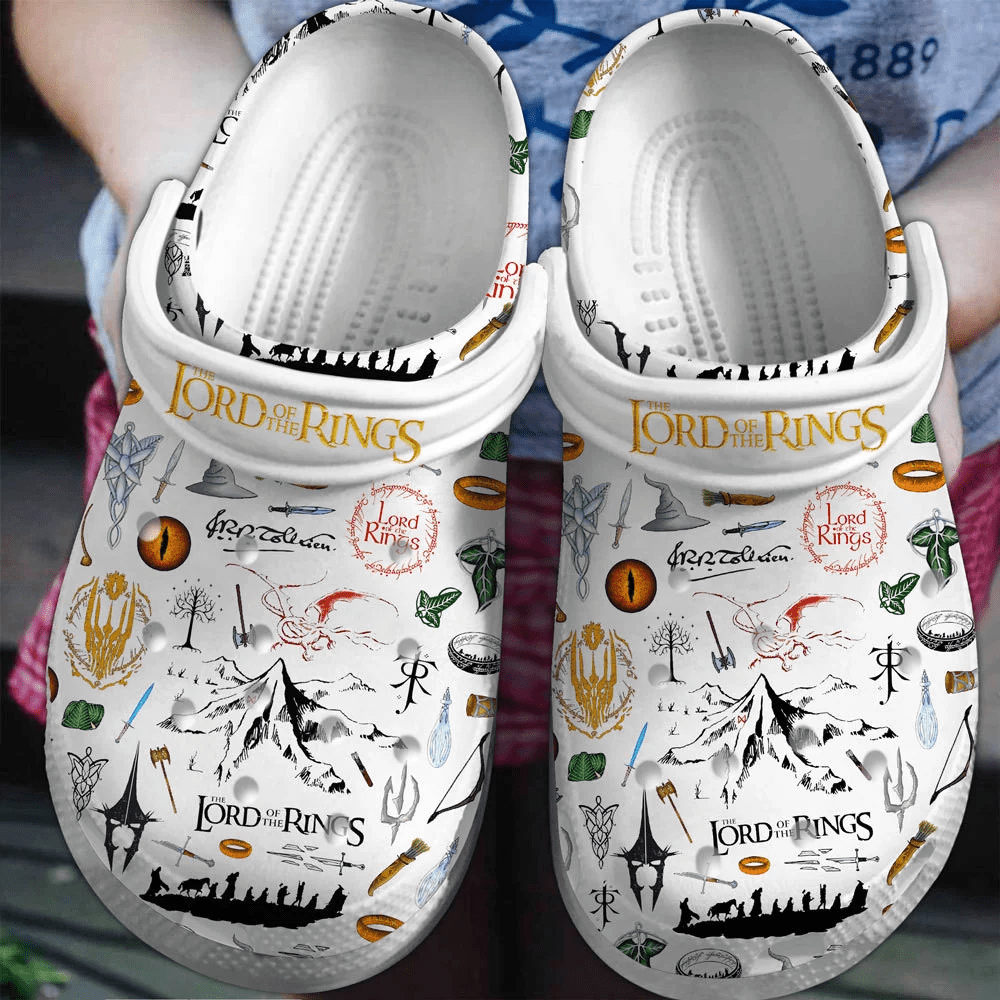 The Lord of the Rings Movie Crocs Crocband Clogs Shoes Comfortable For Men Women and Kids 2