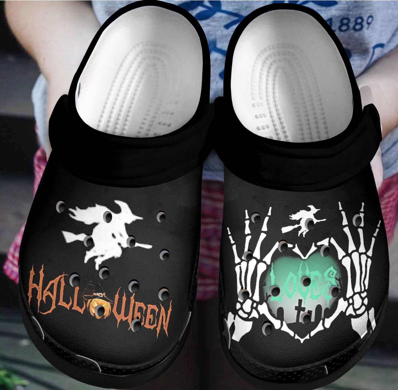 Witch Personalized Clog, Custom Name, Text, Color, Number Fashion Style For Women, Men, Kid, Print 3D Love Wicca