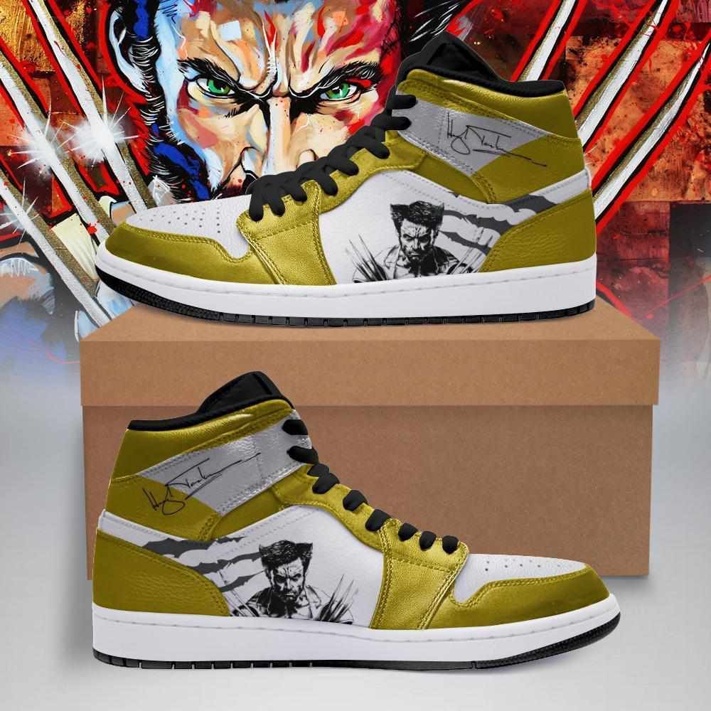 Wolverine Marvel Air Jordan Shoes Sport Custom Sneakers