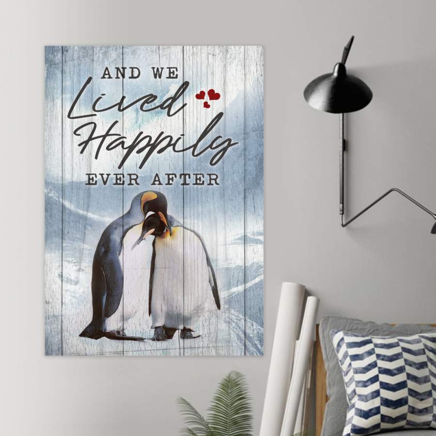 Penguin –  And We Lived Happily Ever After –  Poster