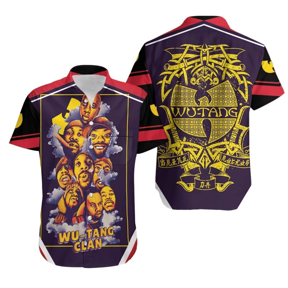 Wu Tang Clan Smoke Legend Hip Hop Rapper For Fan Hawaiian Shirt Combo Beach