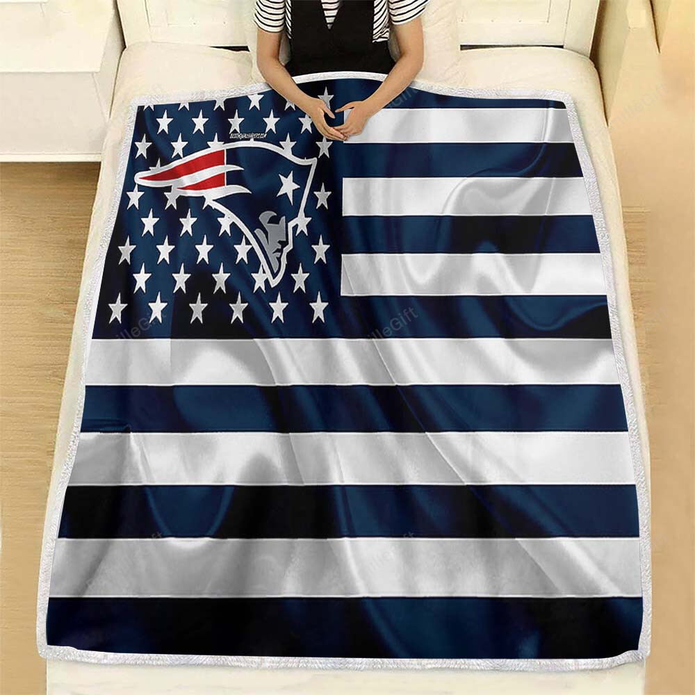 New England Patriots Fleece Blanket – American Football Team Soft Blanket, Warm Blanket