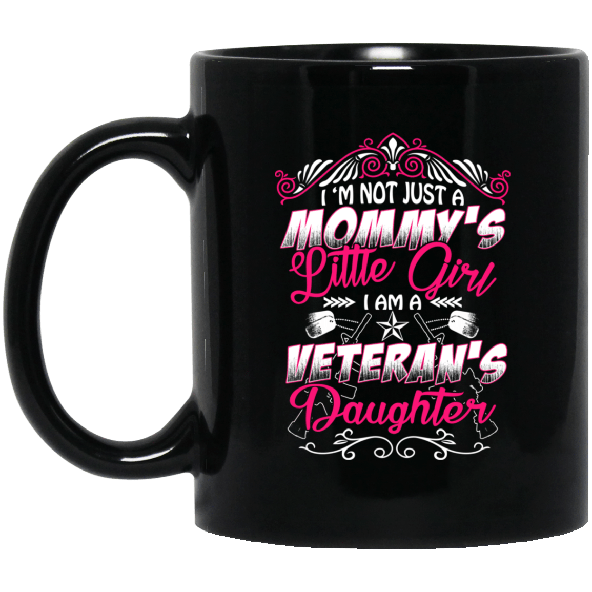 Female Veteran Coffee Mug I Am A Veteran’S Daughter Veterans Day Gifts For Women