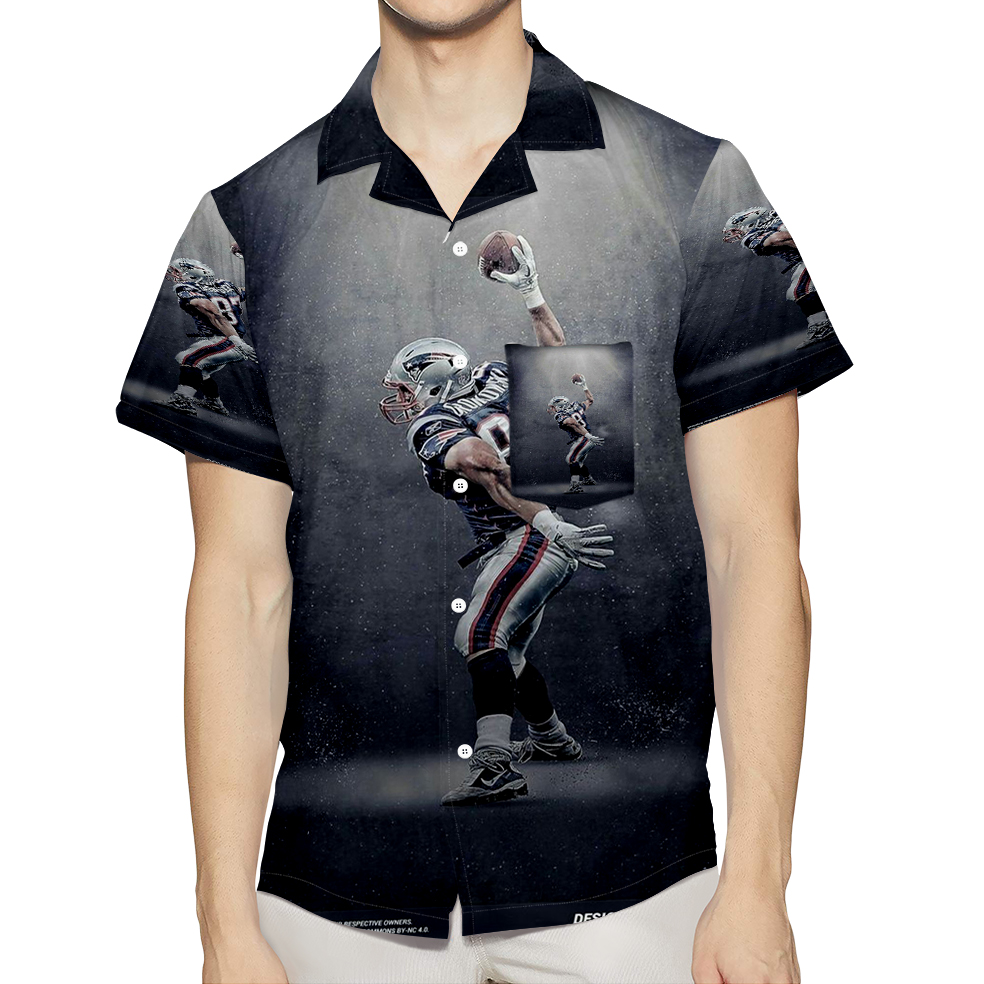 New England Patriots Stephen Gostkowski1 3D All Over Print Summer Beach Hawaiian Shirt With Pocket