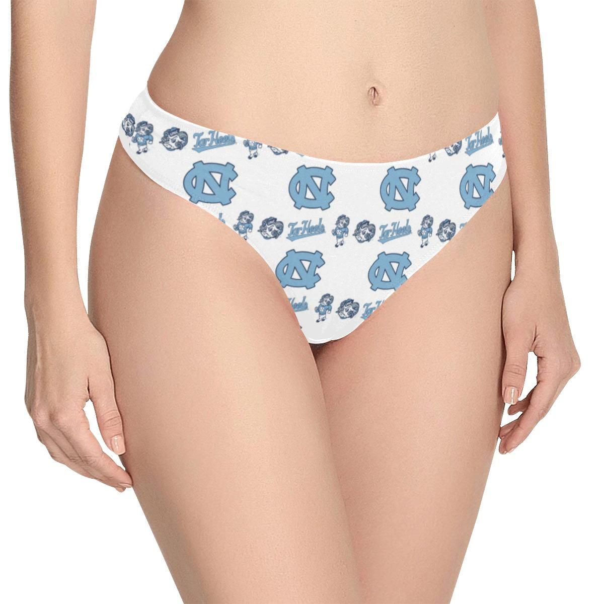 North Carolina Tar Heels Women’s Classic Thong Women’s All Over Print Thongs