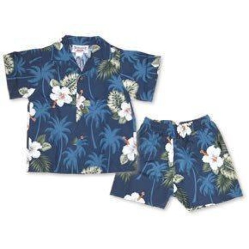 Hilo Hawaii Boy Cabana Set Ha13197