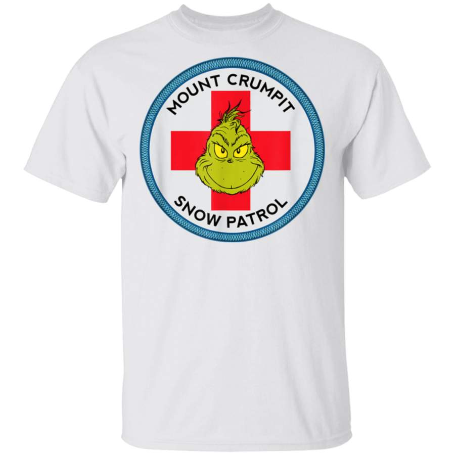 Dr Seuss Grinch Mount Crumpit Snow Patrol Tshirt