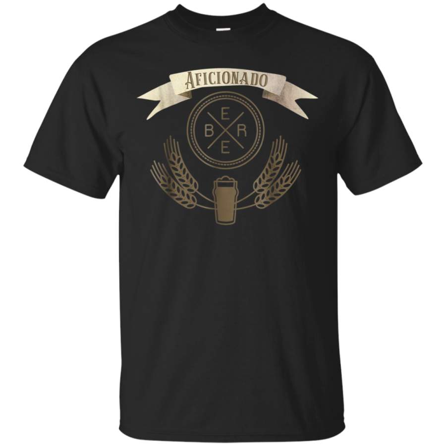 AGR Aficionado Beer Gift T-Shirt for Brew Lovers