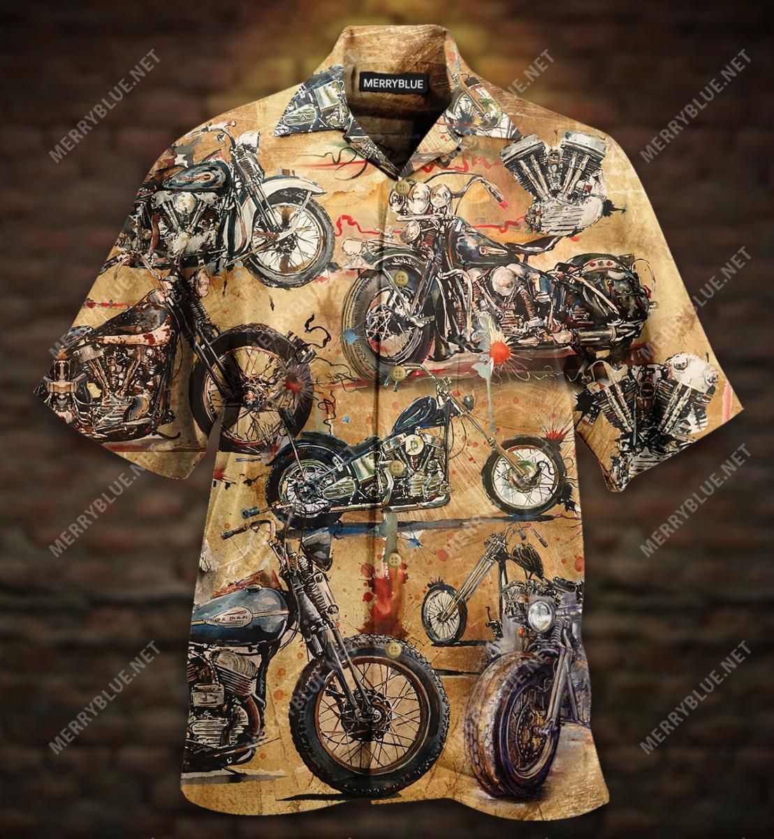 Yesterday Is History Tomorrow Is A Mystery; Ride And Live Today Aloha Hawaiian Shirt Colorful Short Sleeve Summer Beach Casual Shirt For Men And Women