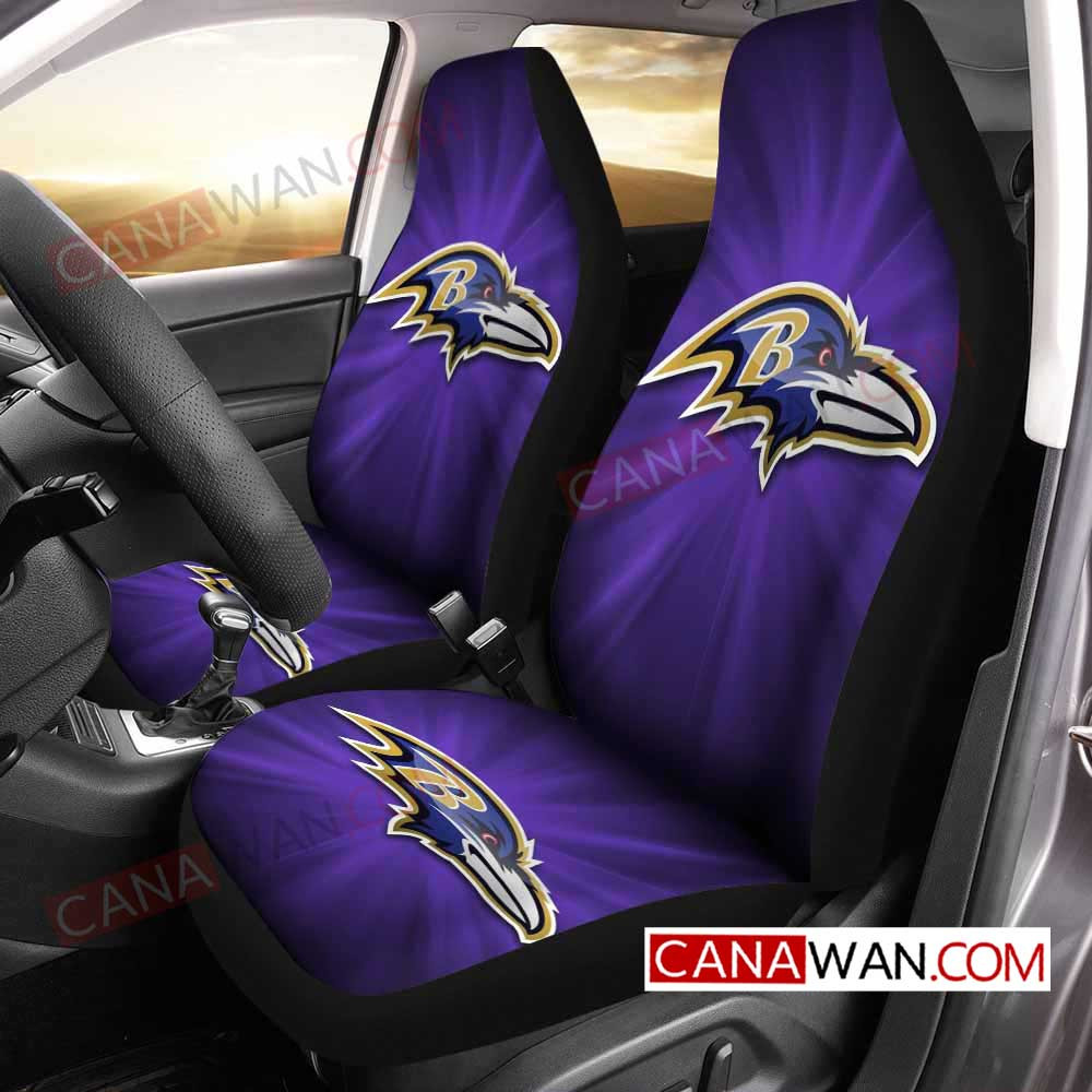 Baltimore Ravens Style156 3D Customized Personalized Car Seat Cover