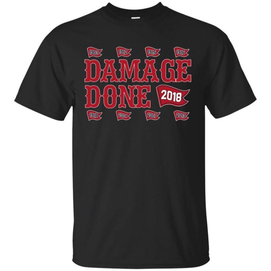 AGR Damage Done Red Sox Shirt