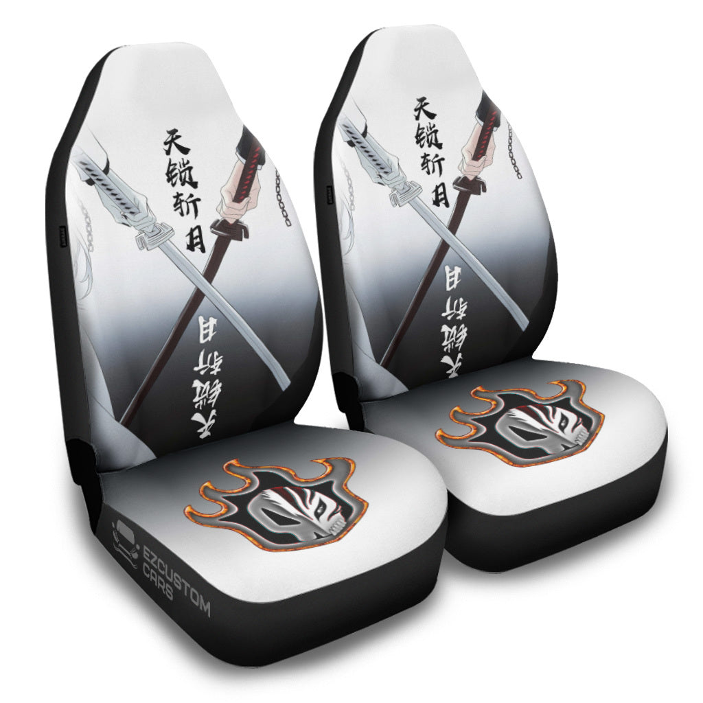 Car Seat Covers Ichigo Custom Bleach Anime Car Accessories Oralie Shop